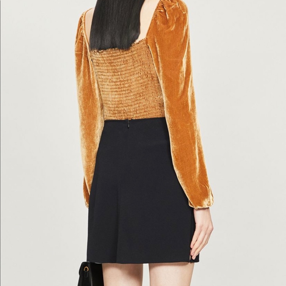 Reformation Mallory velvet top - Picture 5 of 8